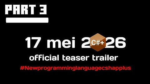 C#+ official teaser trailer 3 #Newprogramminglanguagecshapplus
