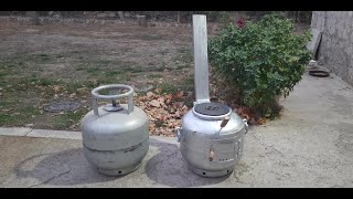 Tüpten Mangal ve Bahçe Sobası Yaptım-DIY-Geri Dönüşüm Projesi