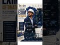 Texim AI-Powered EXIM Automation 🚢 | The Future of Global Trade | Editorial Campaign Poster
