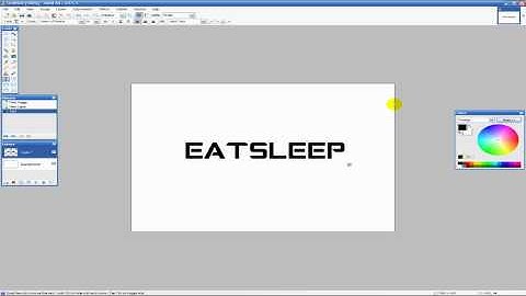 Basic Paint.NET Text Editing/Effects Tutorial
