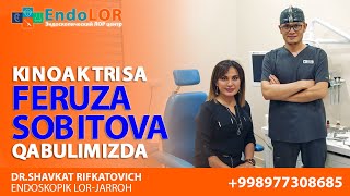 O'zbek kino aktrisasi Feruza Sobitova qabulimizda