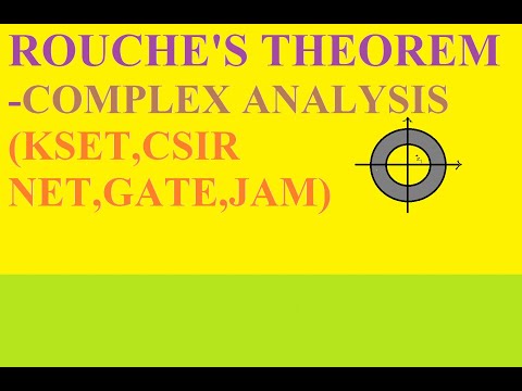 Rouche's Theorem- Complex