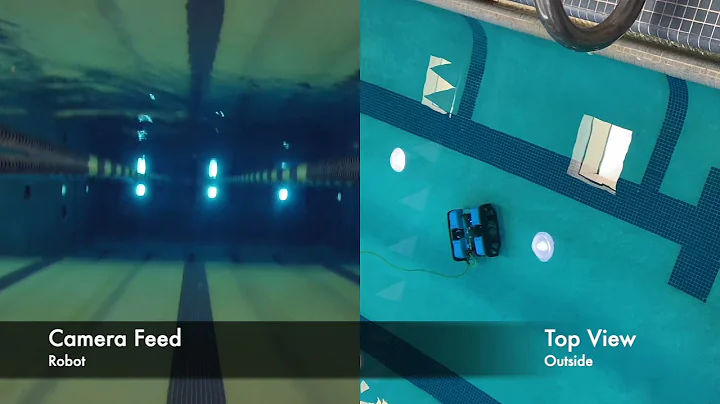 Pool Test BlueROV2 Robot