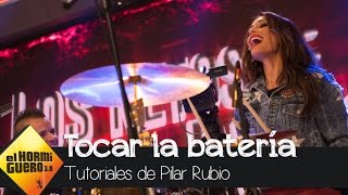 Pilar Rubio se convierte en batería del grupo Obús por un día  - El Hormiguero 3.0