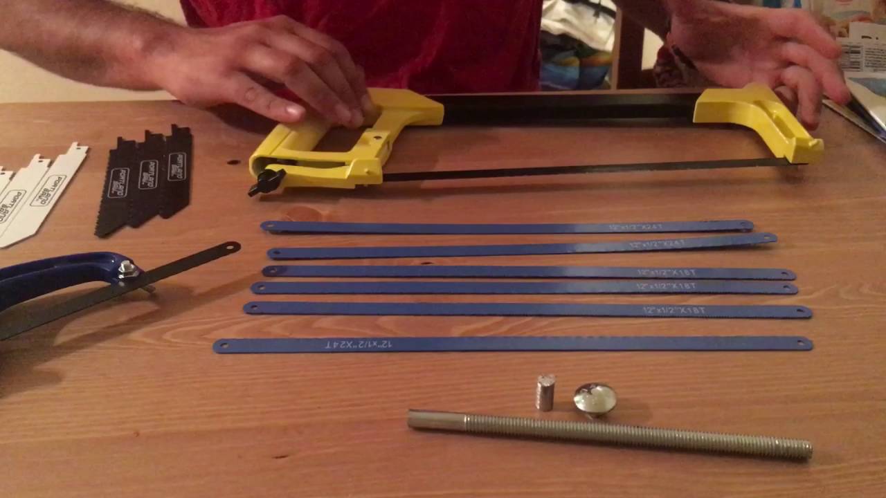 Harbor Freight Hack Saw 17 pc. Set Review - YouTube