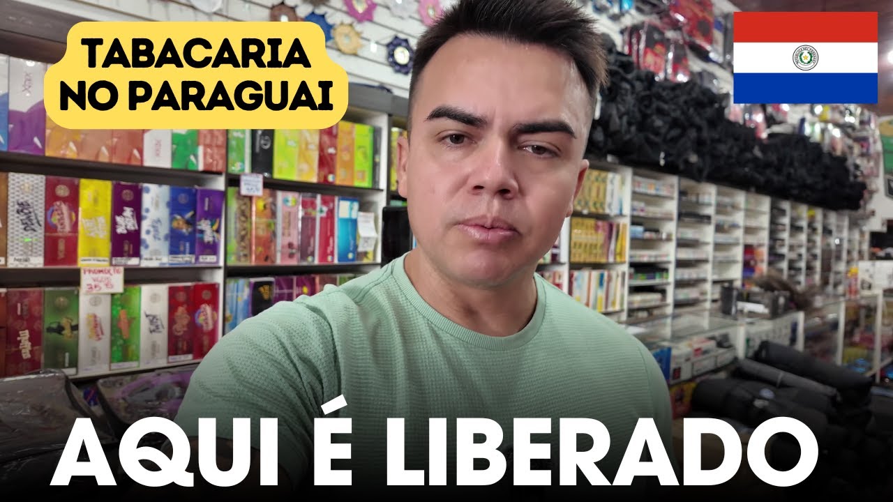 PREÇOS de PRODUTOS de TABACARIA no PARAGUAI