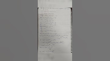 Vibrations in 1-D MonoAtomic Lattice| Solid state Physics| Unit 02| Handwritten notes| # shorts
