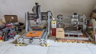 Mình đã chế thành công máy phay cnc có trục Z đặc biệt !