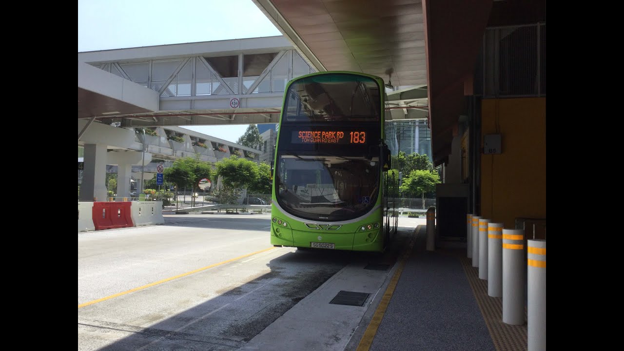 TTS Bus Service 183 [SG5022S]: Jurong East Int → Clementi Stn Exit B ...