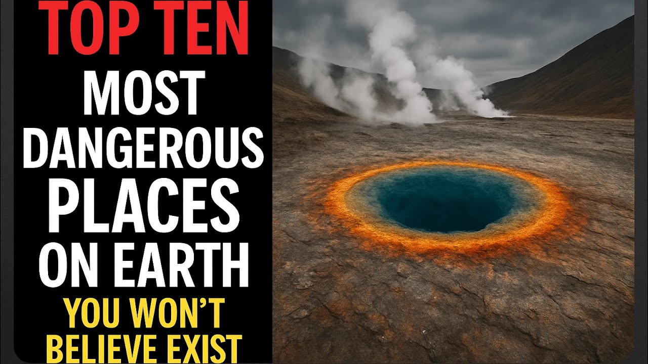 Top 10 Most Dangerous Places On Earth You Won’t Believe Exist - YouTube