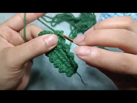 Hướng Dẫn Làm Móc Hoa Cúc Vạn Thọ Từ Len Part 6