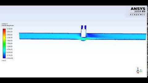 Gate valve simulation with 50 mm of lift using ANSYS fluent