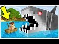 MANGIATI DALLO SQUALO GIGANTE IN MINECRAFT ITA!