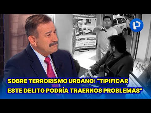 Miguel Hidalgo sobre de terrorismo urbano: “Tipificar este delito podría traernos problemas”