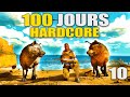 Jai survecu a 1hp avec mes loups en hardcore sur ark ascended  j10