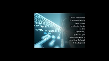 The combine will tell the truth: On precision agriculture and algorithmic rationality | RTCL.TV