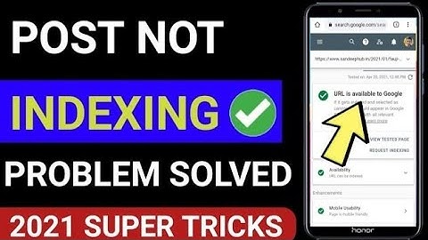 100% Post Not Index Problem Solved ✅.Why Post not indexed in Google : Fix Indexing issue in Console