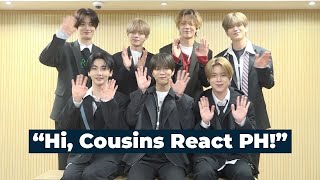 COUSINS REACT TO VERIVERY - 'O' Official M/V (SURPRISE GREETING TO FILIPINO VERRERS!)
