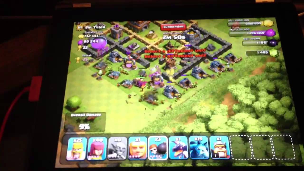 Clash Of Clans Town Hall 7 Best Attack Strategy