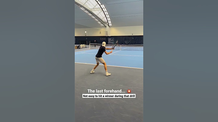 Forehand cross court battle between 🇫🇷 pros Arthur Cazaux and Giovanni Mpetshi Perricard 🔥