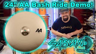 Sabian AA 24' Bash Ride Demo! @sabian by Zack Zweifel 918 views 3 months ago 3 minutes, 32 seconds