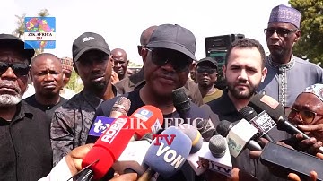 NYESOM WIKE INSPECT ONGOING A2 TO PAI ROAD PROJECT IN KWALI