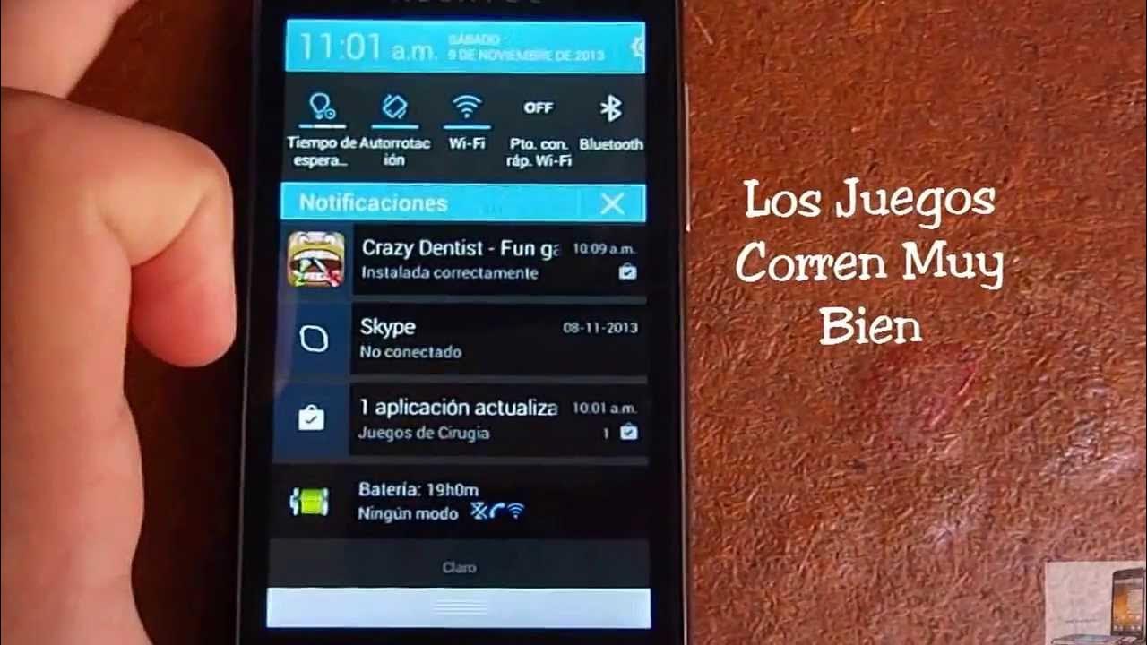 Alcatel M´Pop En Español YouTube