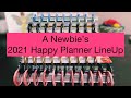 A Newbie’s 2021 Happy Planner Line Up