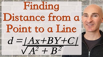 Finding Distance from Point to Line (Formula)