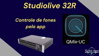 Como controlar o fone de retorno pelo celular PreSonus Studiolive 32R. screenshot 5