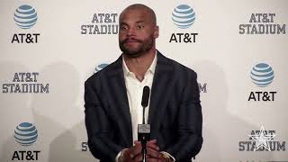 Dak Prescott: Postgame #AZvsDAL | Dallas Cowboys 2025