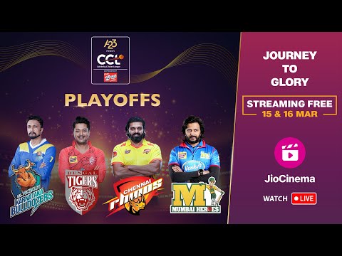 Celebrity Cricket League - Season 10 | Playoffs | JioCinema