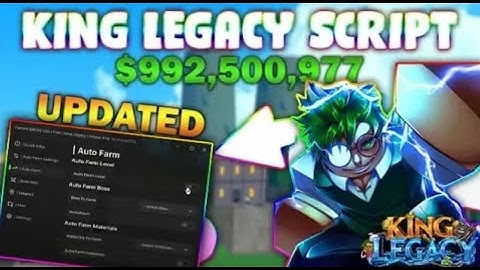 *NEW* King Legacy Script (PASTEBIN 2025) (AUTOFARM, FRUITS, KILLAURA, AUTO RAID, SKILLS)