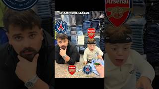 PSG vs Arsenal UCL Final Prediction 🤔🔥 #championsleague