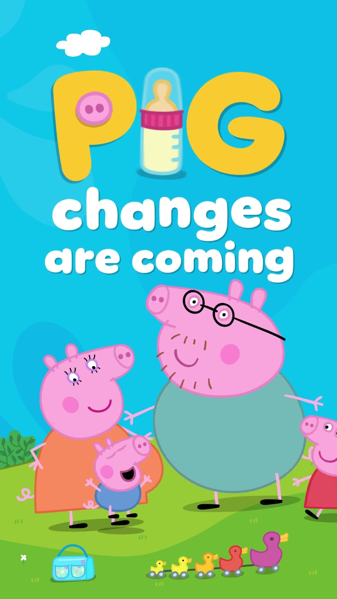 PIG Changes are Coming!!?  #PeppaPig #Shorts #ExpectingPigChanges
