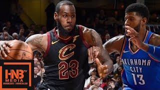 Cleveland Cavaliers vs Oklahoma City Thunder Full Game Highlights / Jan 20 / 2017-18 NBA Season Cleveland Cavaliers vs Oklahoma City Thunder Full Game Highlights / Jan 20 / 2017-18 NBA Season