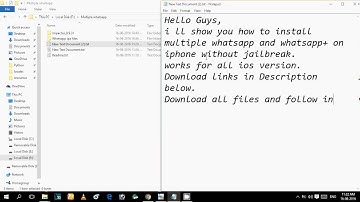 Copy of Multiple WhatsApp on iphone without Jailbreak ( Whatsapp+) ios 6 to ios 10