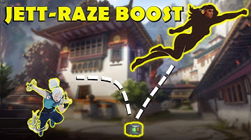 HOW TO JETT RAZE BOOST IN VALORANT (NEW TRICK!) | VALORANT HIGHLIGHTS #18