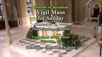 Vigil Mass For Sun  12-13-20