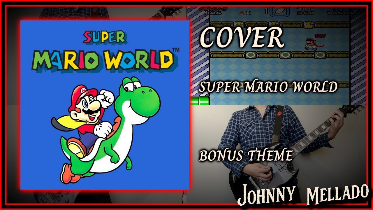 Super Mario World - Bonus Theme (Metal Cover) | Johnny Mellado