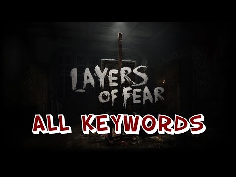 Layers of Fear | ALL KEYWORDS - Ouija Board ⌈Halloween Event⌋