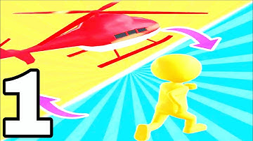 Shape Shifting : Transform Race - Walkthrough Part 1 Levels 1-8 - Android Gameplay