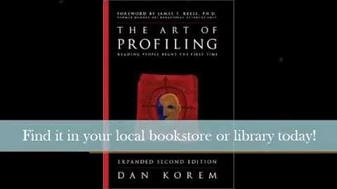 The Art of Profiling by Dan Korem: Book Trailer