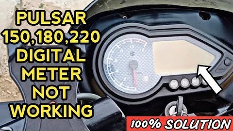 PULSAR DIGITAL METER NOT WORKING..100%SOLUTION...