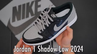 Jordan 1 Low Shadow 2024 Styling Review and On foot