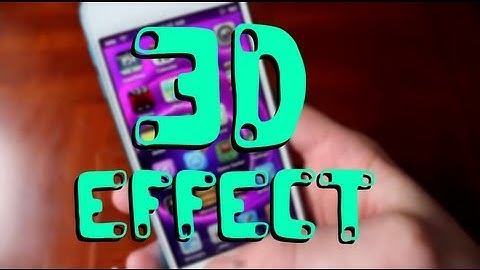 Awesome 3d Effects for iOS 6 iPhone & iPod Touch - 3dBoard Cydia Tweak