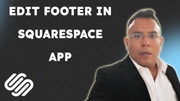 How to edit footer in Squarespace app  ( 2025 guide )