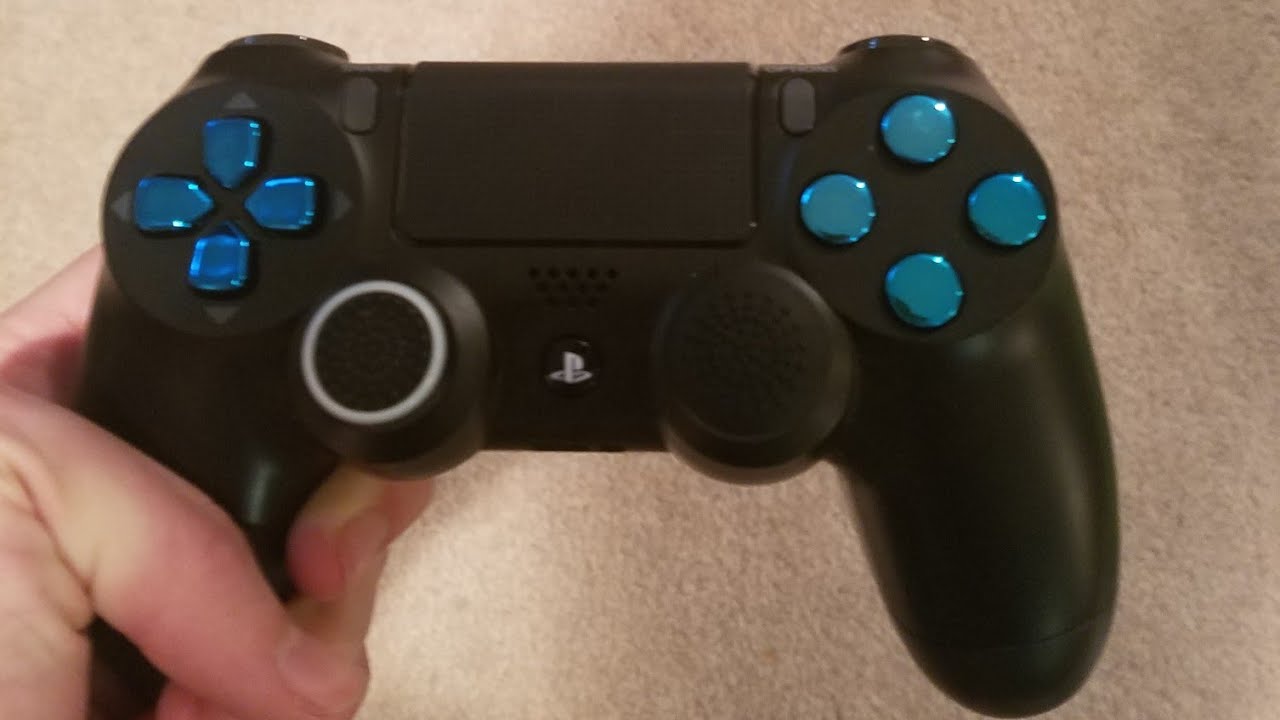 How change buttons on a ps4 controller YouTube