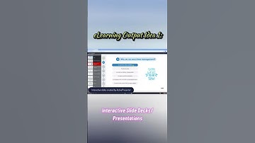 [eLearning Idea 1] Interactive Slides for Engaging Courses #activepresenter #interactivelearning