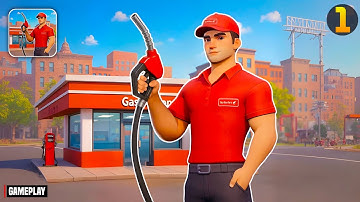 My Gas Station Simulator Gameplay Walkthrough Part 1 (iOS, Android)